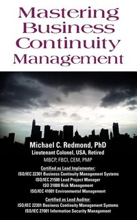 Front cover_Mastering Business Continuity Management