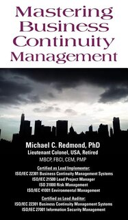 Front cover_Mastering Business Continuity Management
