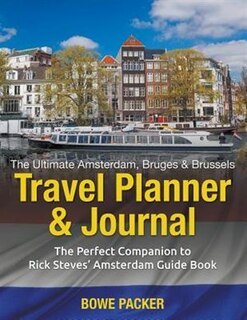 Front cover_The Ultimate Amsterdam, Bruges & Brussels Travel Planner & Journal