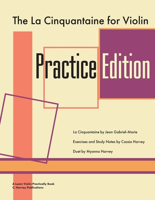 Front cover_The La Cinquantaine for Violin Practice Edition