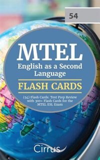Front cover_MTEL English as a Second Language (54) Flash Cards