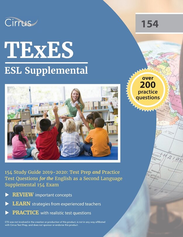 Front cover_TExES ESL Supplemental 154 Study Guide 2019-2020