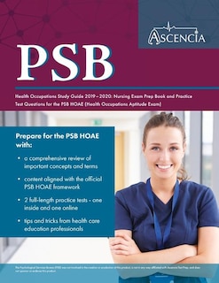 Front cover_PSB Health Occupations Study Guide 2019-2020
