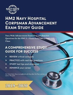 Front cover_Hm2 Navy Hospital Corpsman Advancement Exam Study Guide