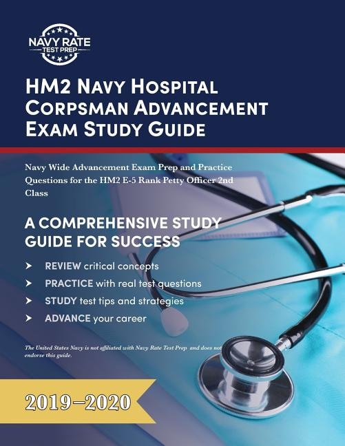 Front cover_Hm2 Navy Hospital Corpsman Advancement Exam Study Guide