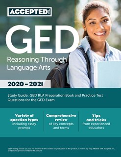 Front cover_GED Reasoning Through Language Arts Study Guide