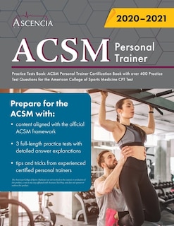 Front cover_ACSM Personal Trainer Practice Tests Book