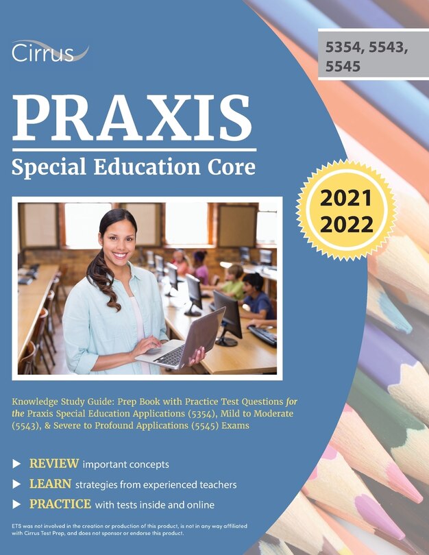 Front cover_Praxis Special Education Core Knowledge Study Guide