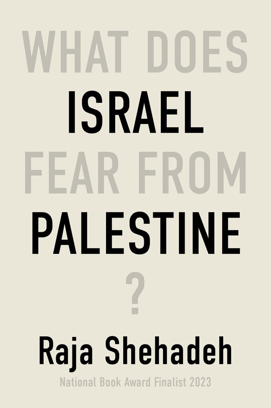 Couverture_What Does Israel Fear From Palestine?