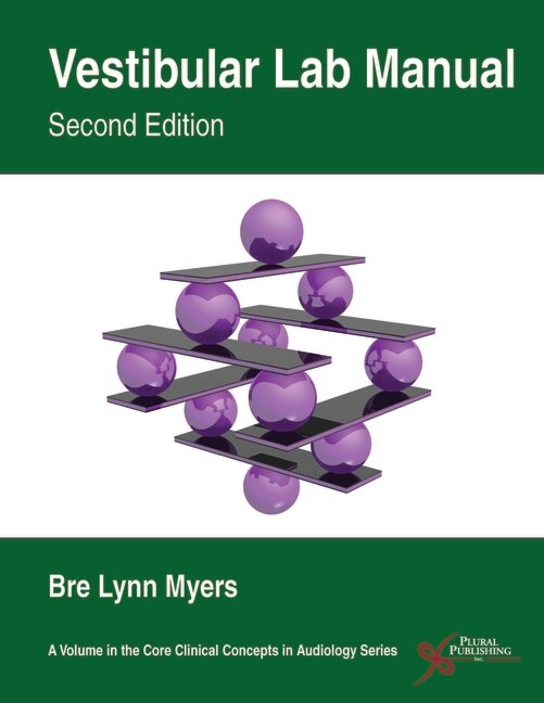 Front cover_Vestibular Lab Manual
