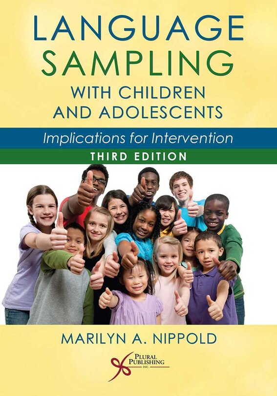 Couverture_Language Sampling With Children And Adolescents