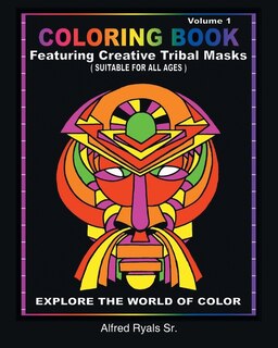Front cover_African Masked Theme Coloring Book
