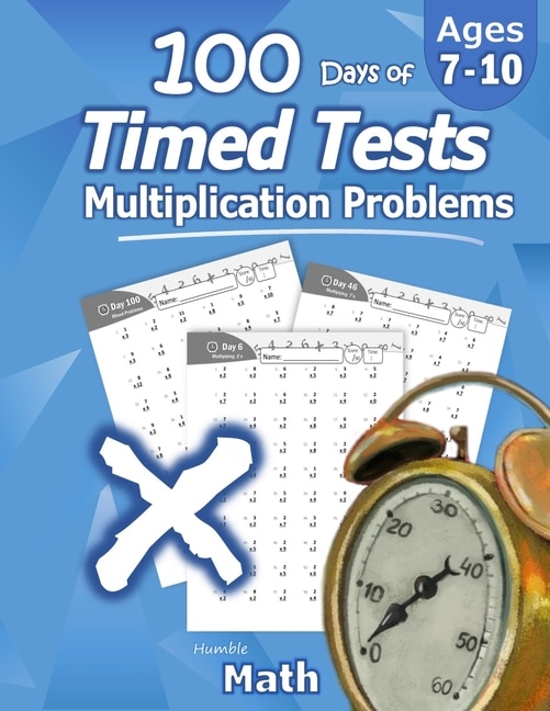 Front cover_Humble Math - 100 Days Of Timed Tests