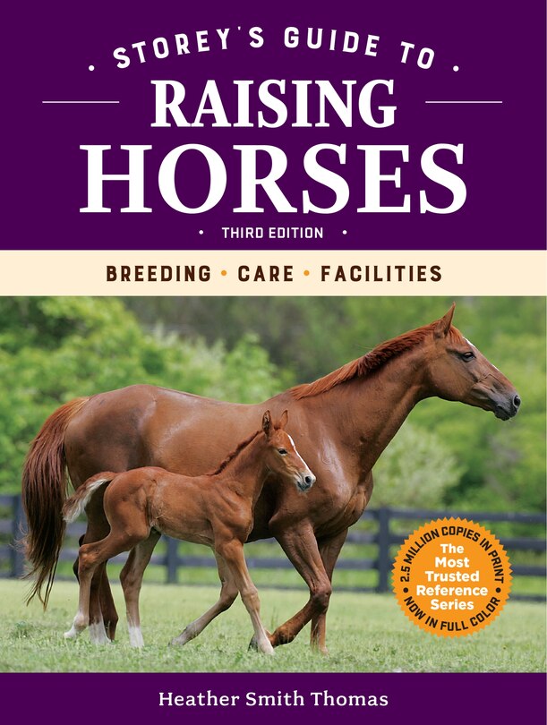 Front cover_Storey's Guide To Raising Horses, 3rd Edition