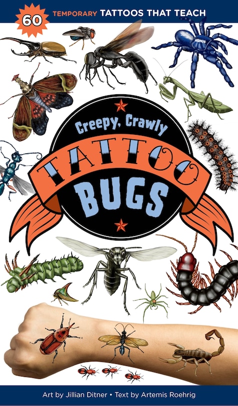 Couverture_Creepy, Crawly Tattoo Bugs