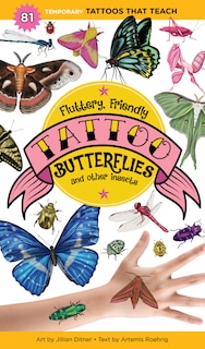 Couverture_Fluttery, Friendly Tattoo Butterflies And Other Insects