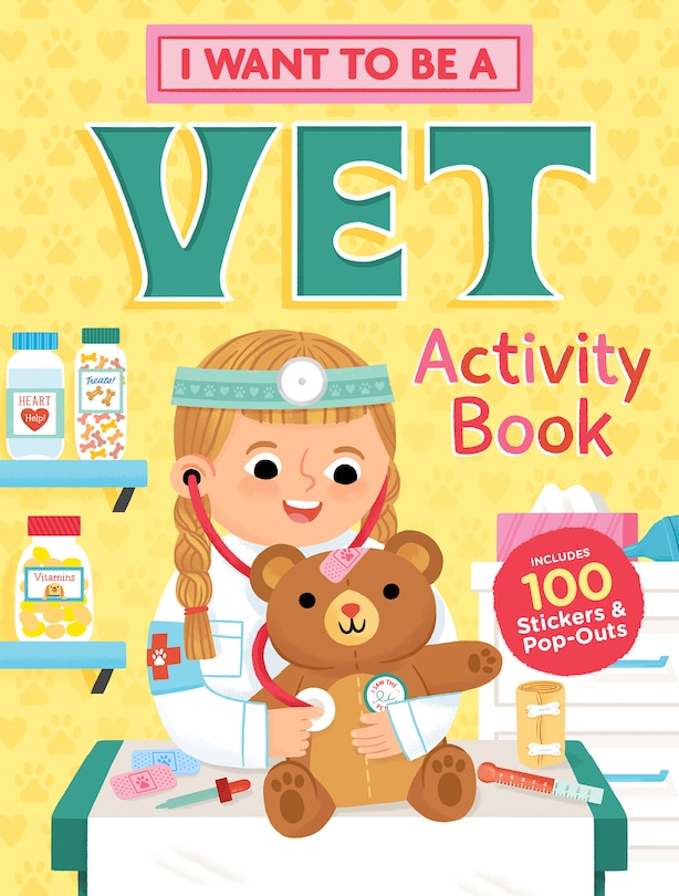 Couverture_I Want To Be A Vet Activity Book