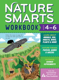 Front cover_Nature Smarts Workbook, Ages 4–6