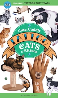 Front cover_Cute, Cuddly Tattoo Cats & Kittens