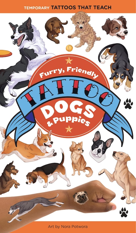 Front cover_Furry, Friendly Tattoo Dogs & Puppies