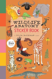 Front cover_Wildlife Anatomy Sticker Book