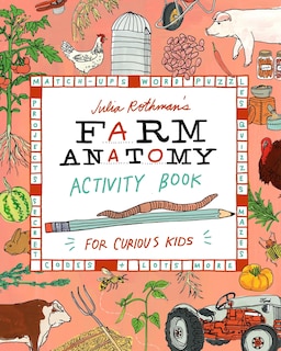 Couverture_Julia Rothman's Farm Anatomy Activity Book