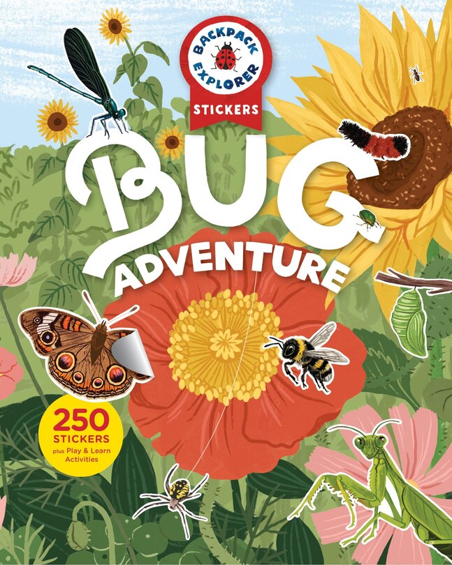 Front cover_Backpack Explorer Stickers: Bug Adventure
