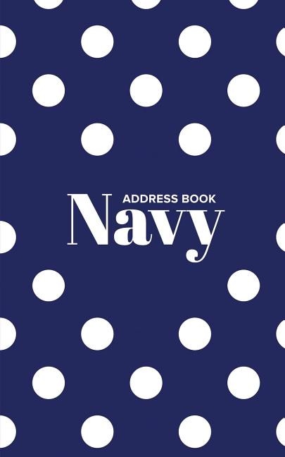 Couverture_Address Book Navy
