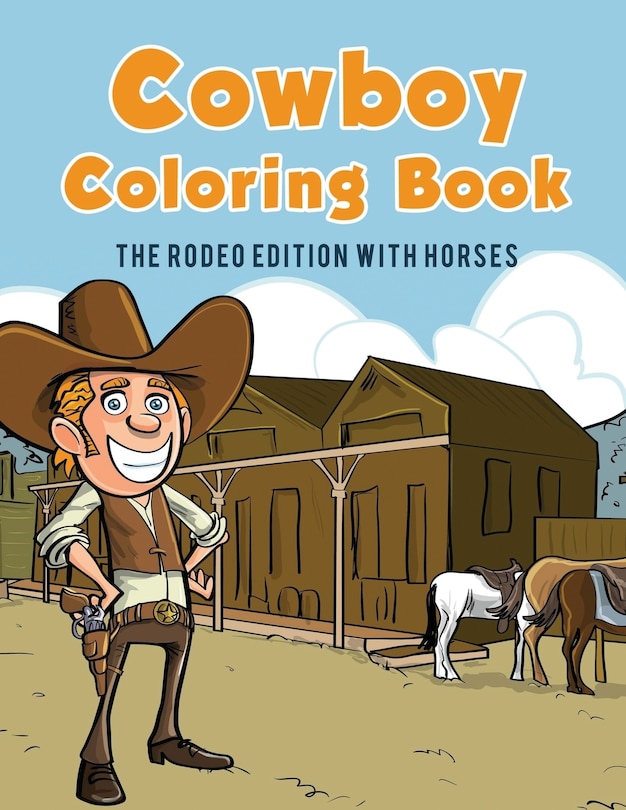 Front cover_Cowboy Coloring Book