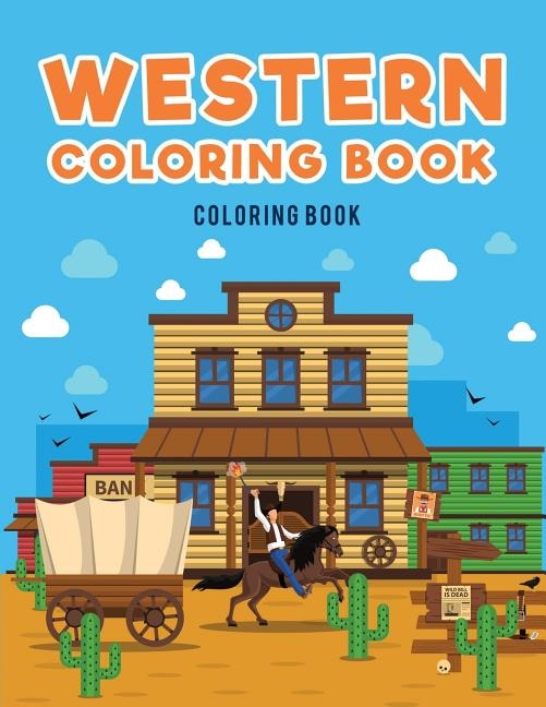 Front cover_Western Coloring Book