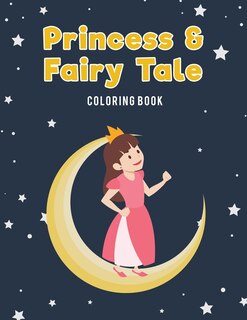 Front cover_Princess & Fairy Tale Jumbo Coloring Book
