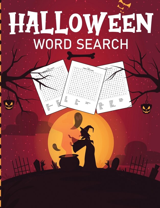 Couverture_Halloween Word Search