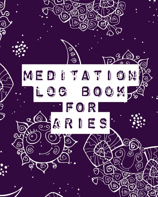 Front cover_Meditation Log Book for Aries