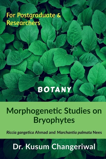 Front cover_Morphogenetic Studies on Bryophytes