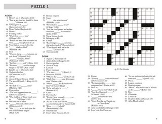 Bible Puzzle 2-in-1: Crosswords And Word Searches