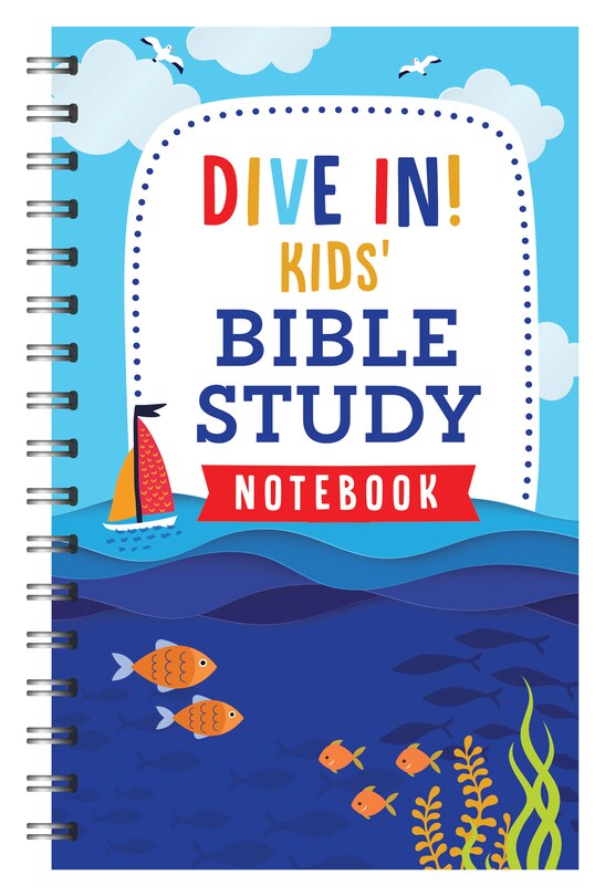 Front cover_Dive In! Kids' Bible Study Notebook