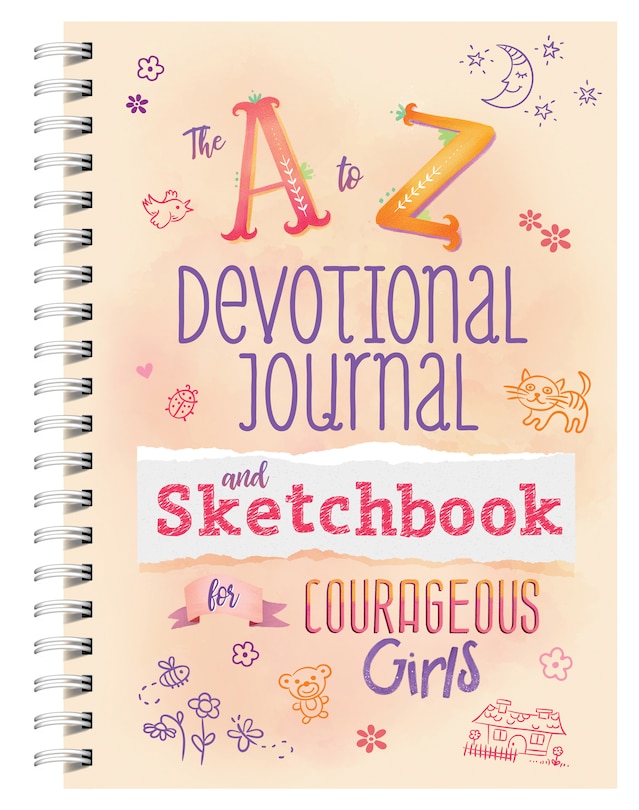 Couverture_A To Z Devotional Journal And Sketchbook For Courageous Girls