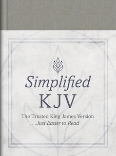 Front cover_The Barbour Simplified KJV [Pewter Branch]