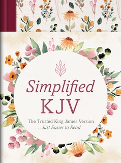 Front cover_The Barbour Simplified KJV [Wildflower Medley]