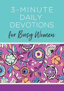 Couverture_3-Minute Daily Devotions for Busy Women