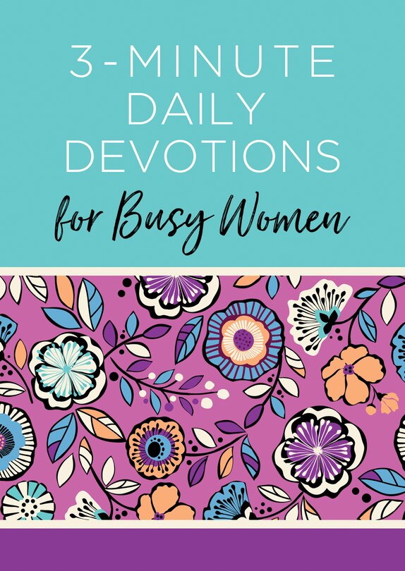 Couverture_3-Minute Daily Devotions for Busy Women