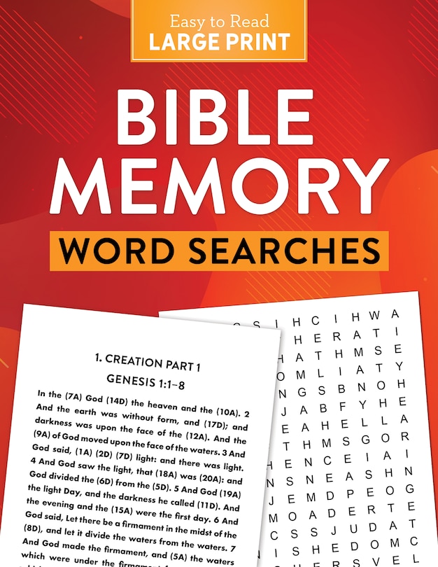 Front cover_Bible Memory Word Searches Large Print