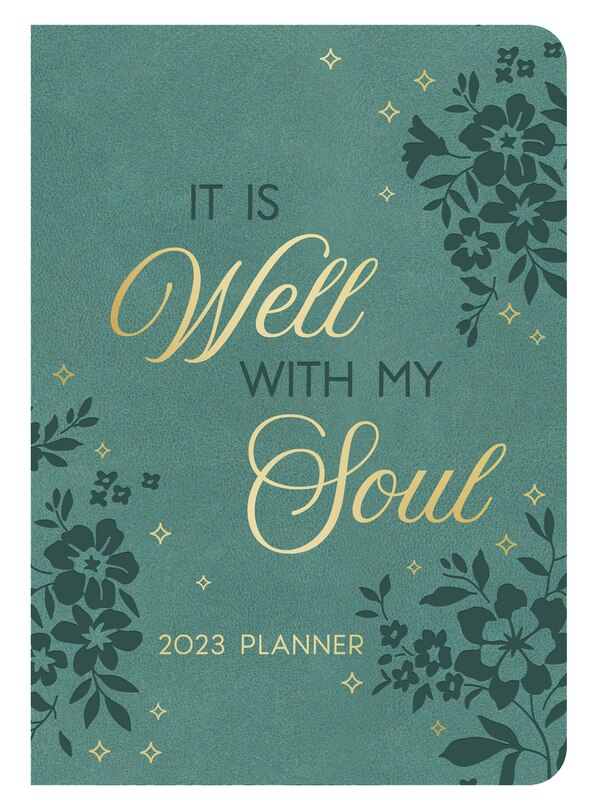 Couverture_2023 Planner It Is Well with My Soul
