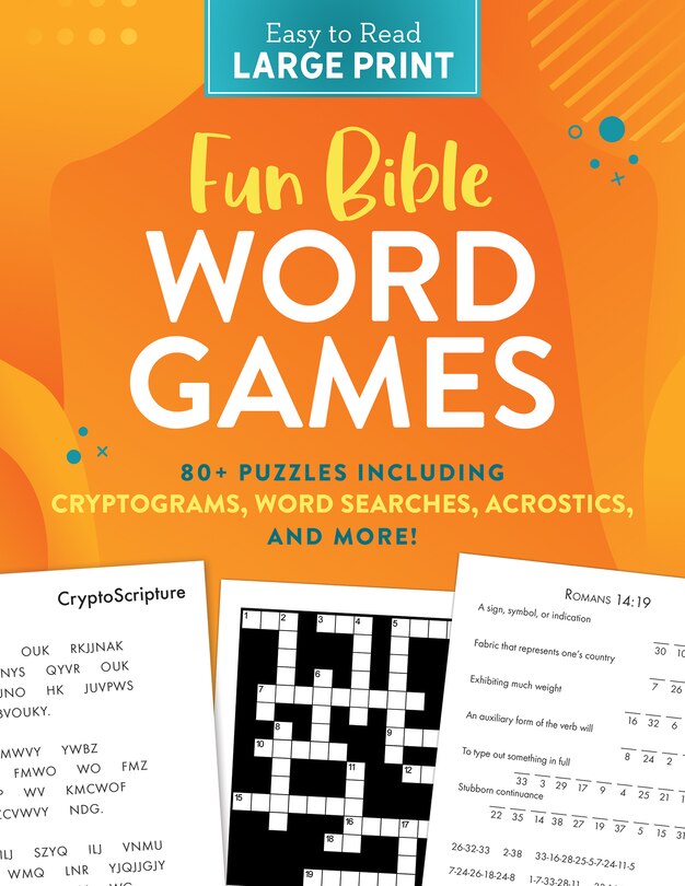 Front cover_Fun Bible Word Games Large Print