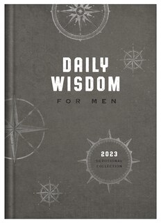 Front cover_Daily Wisdom for Men 2023 Devotional Collection