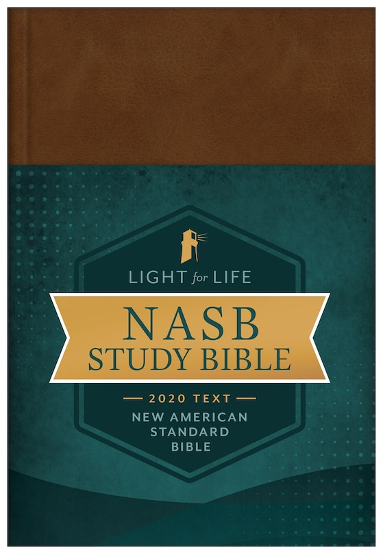 Front cover_The Light for Life NASB Study Bible [Golden Caramel]