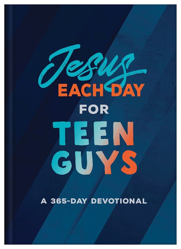 Front cover_Jesus Each Day for Teen Guys
