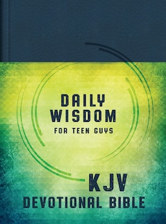 Couverture_Daily Wisdom for Teen Guys KJV Devotional Bible