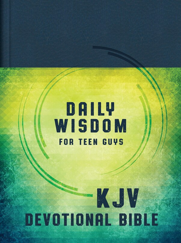 Couverture_Daily Wisdom for Teen Guys KJV Devotional Bible