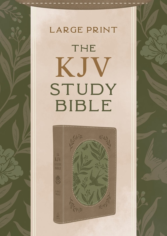 Front cover_The KJV Study Bible, Large Print [Olive Branches]
